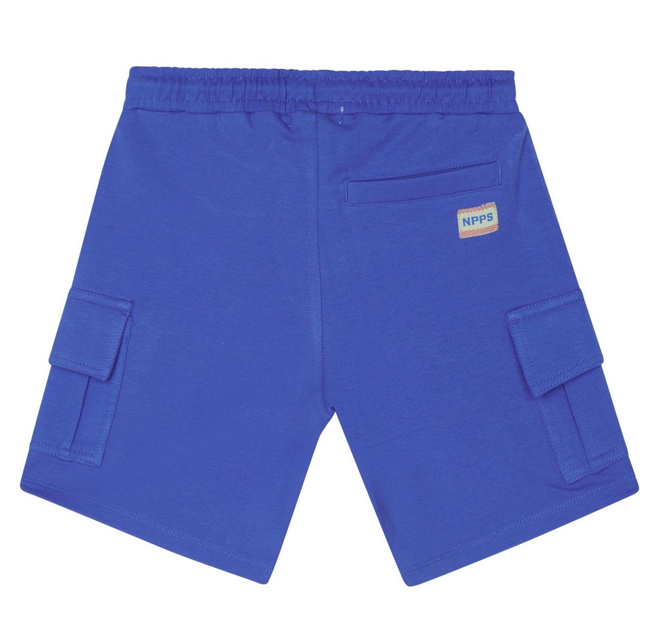 Noppies Linneus Jog Sweat Short in Dazzling Blue mit Kordelzug Noppies Linneus Jog Sweat Short in Dazzling Blue mit Kordelzug