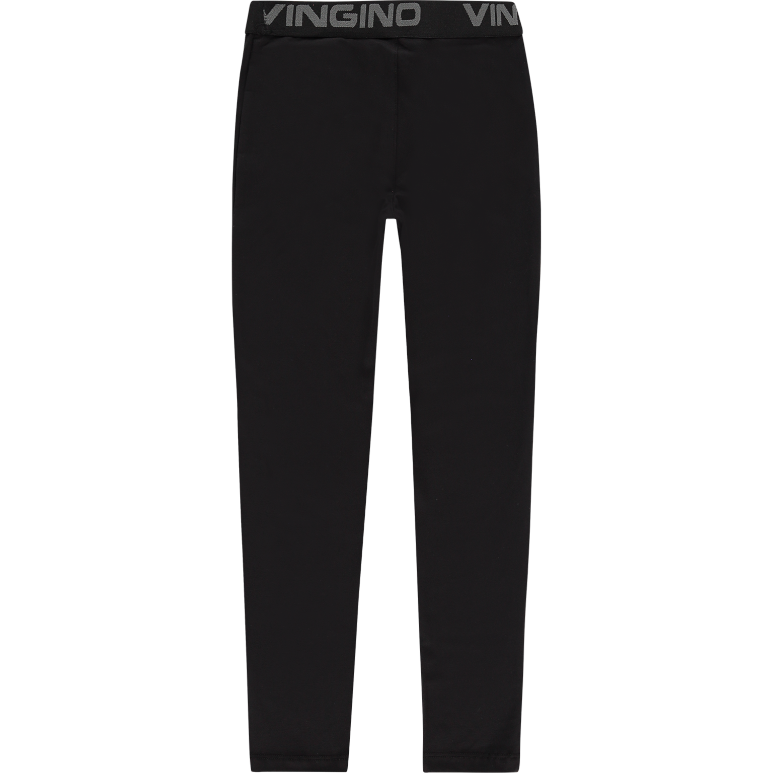 Vingino Legging in Schwarz mit Logobund