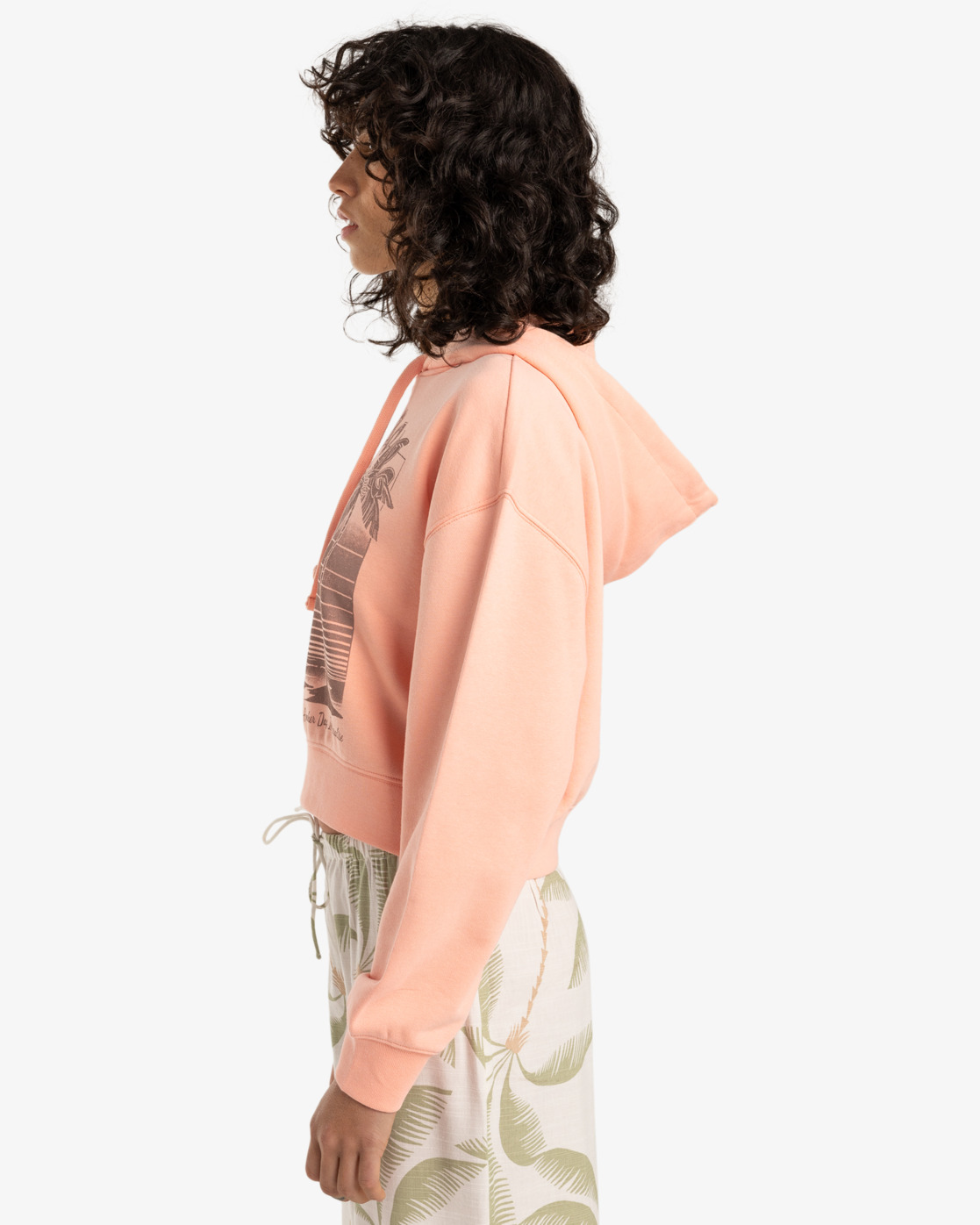 Billabong Damen Hoody Sunset Memories in Coral - Kapuzenpulli für Frauen - SALE