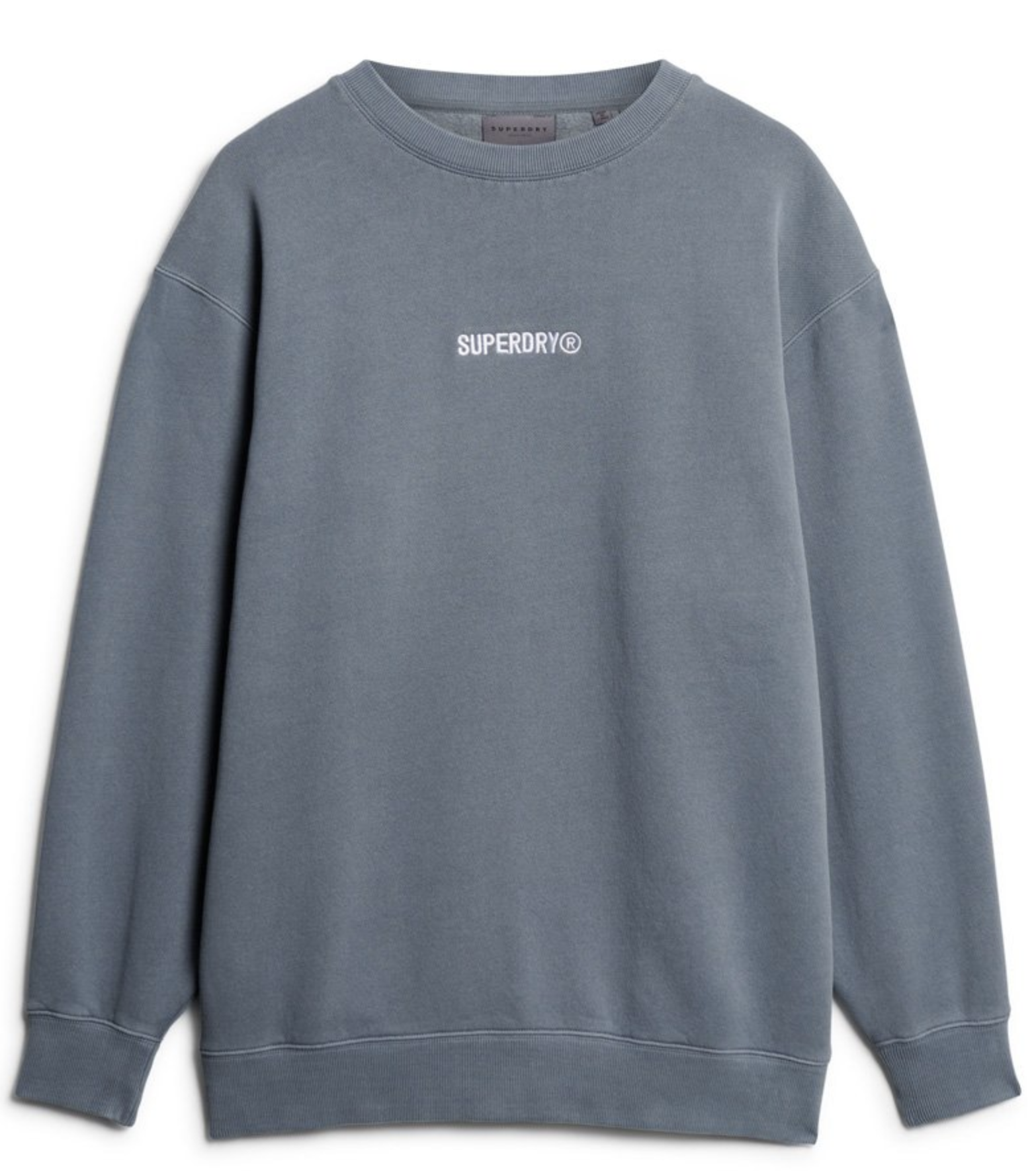 Superdry Herren Micro Logo Graphic Sweatshirt in Grau