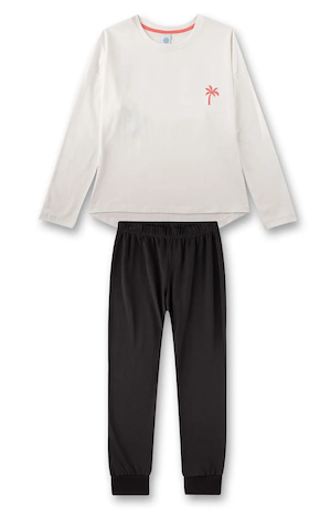 245614_1948_f_1920x1920-Kopie Sanetta Pyjama in Weiß/Grau - Palm Beach