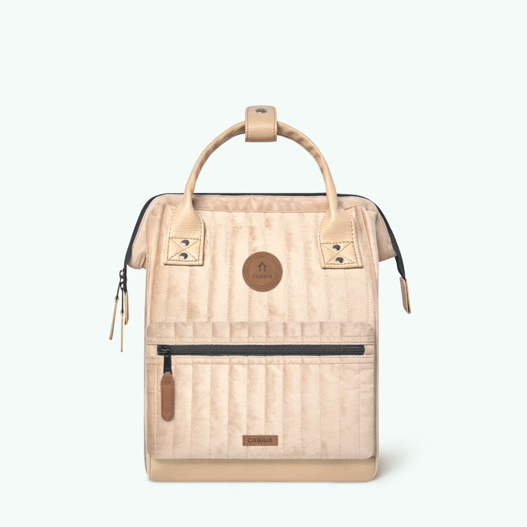 Cabaia Rucksack GUADALAJARA Small mit Laptop-Fach - Creme Samt