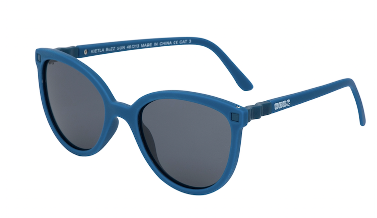 KiETLA Kinder-Sonnenbrille BuZZ (UV-Schutz 3) Denim Blau