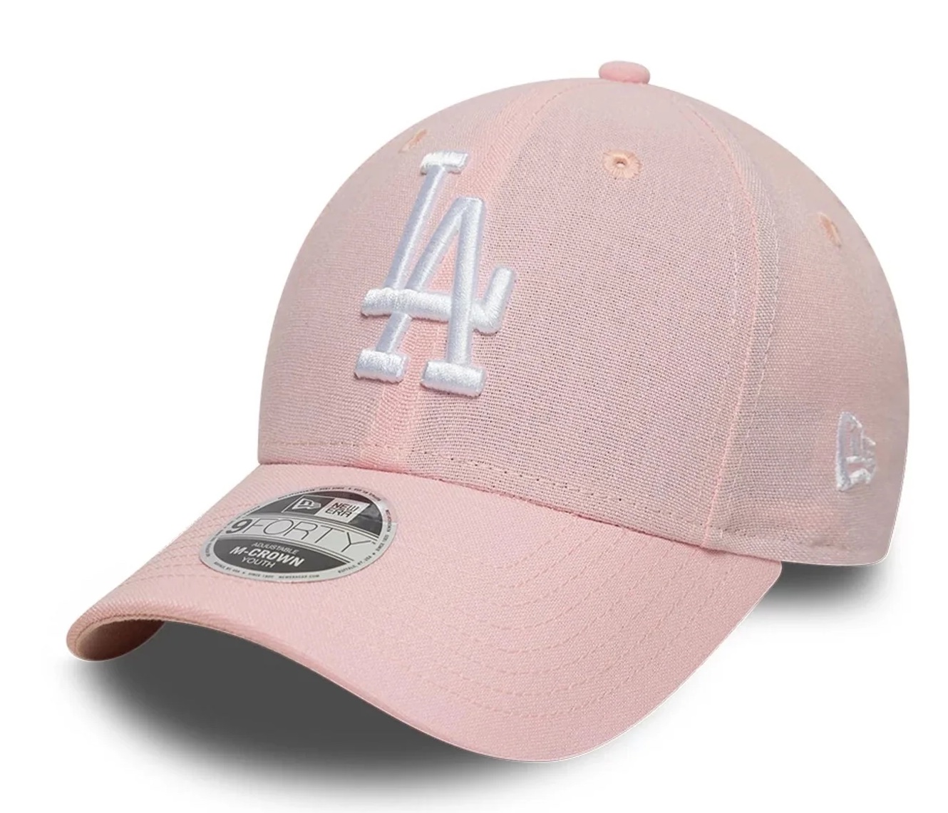 New Era Cap Rosa New York Yankees MLB 9FORTY M-Crown Verstellbare Cap - Zartrosa Leinen