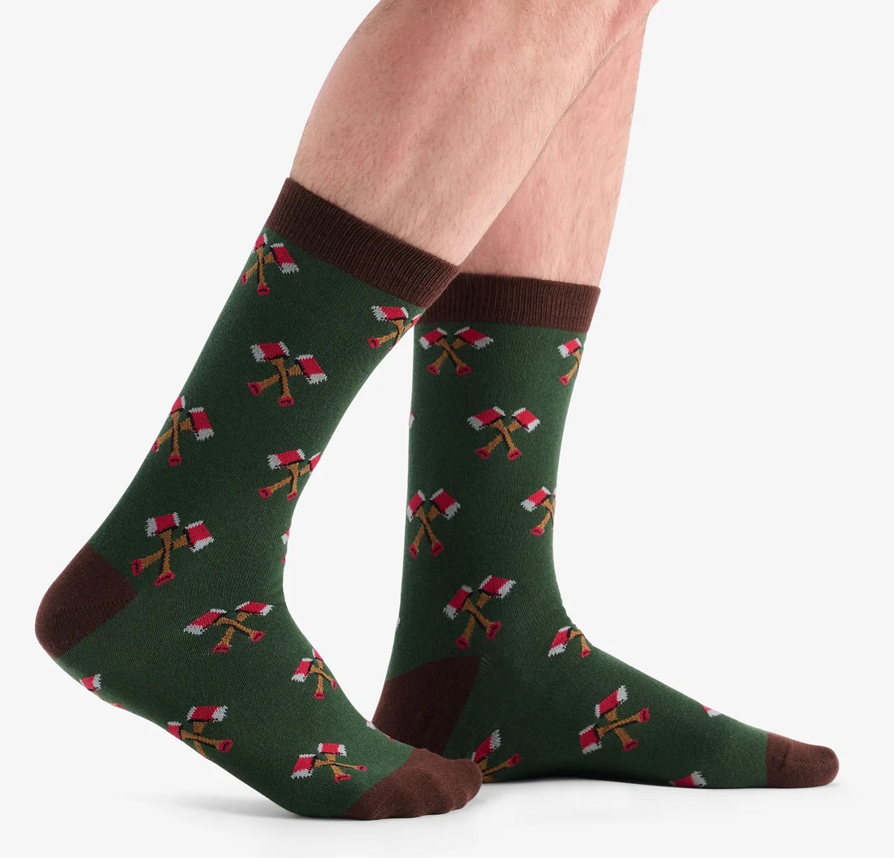Little Blue House Herrensocken in einer Bierdose - Lumberjack Woodcutter ALE