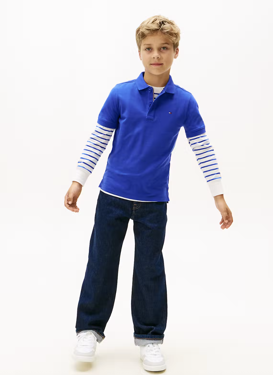Tommy Hilfiger Polo T-Shirt in Majesty blue/Royal Blau