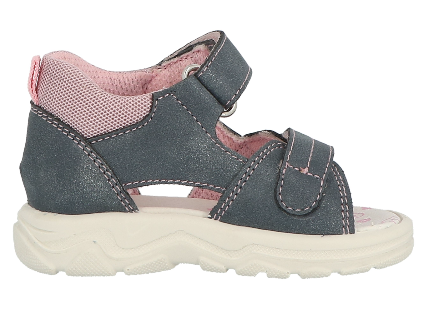 Lurchi Sandalen Gioa - Jeansblau mit Schmetterlingen