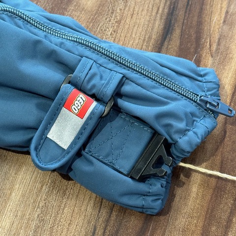 LEGO Wear Fäustlinge - Wasserdicht mit Reißverschluss in Blau LEGO Wear Fäustlinge - Wasserdicht mit Reißverschluss in Blau