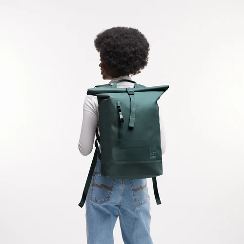 GOT BAG ROLLTOP LITE 2.0 SEA TEAL - Nachhaltiger Rucksack in Meeres Petrol