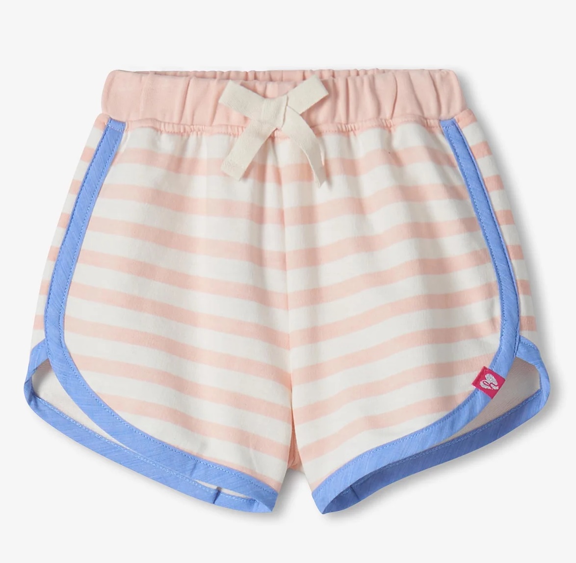 Hatley Baby Mädchen T-Shirt & Short Set in Rosa - Wasserfarben Elefant 