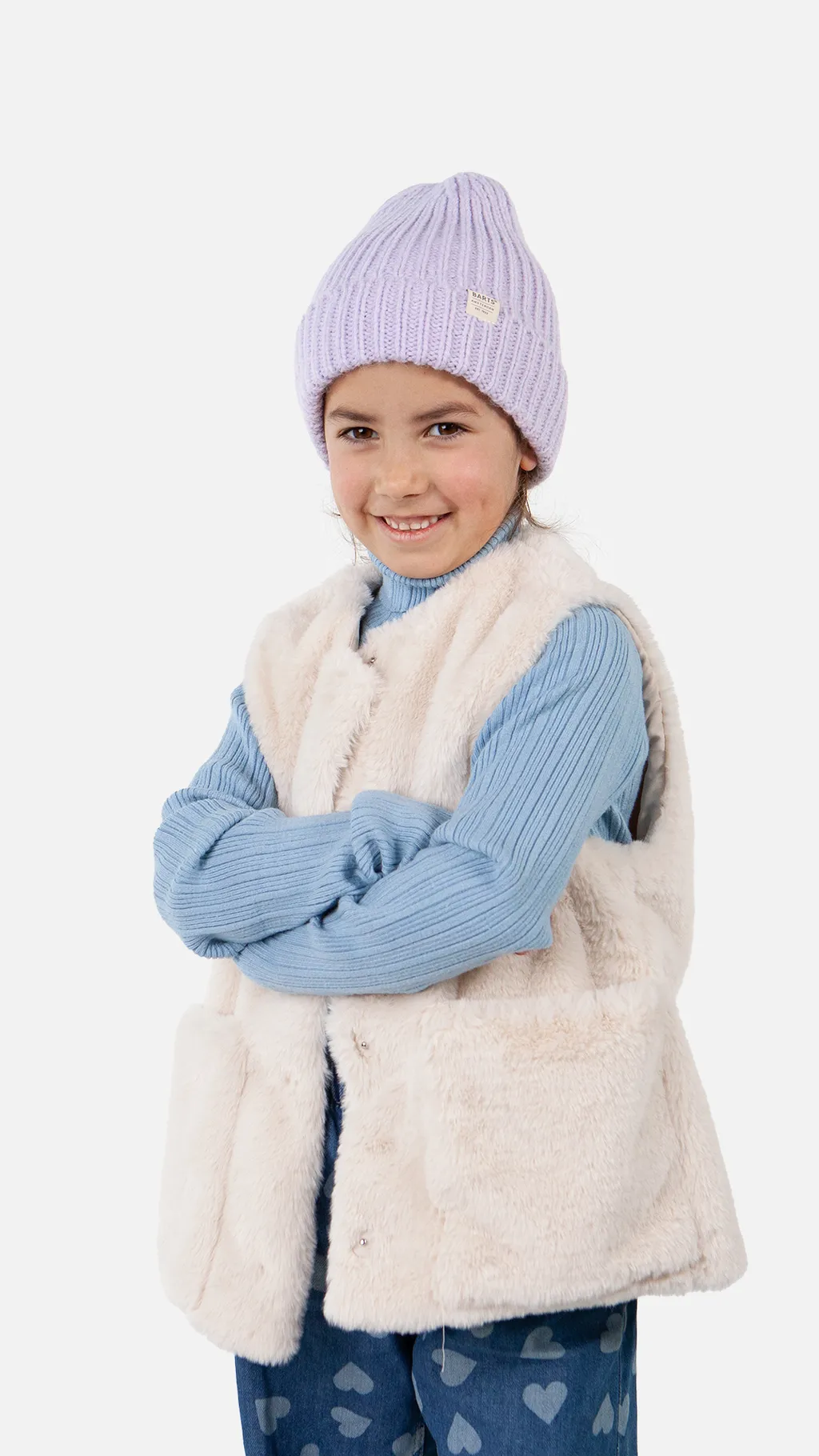 Barts Kids Jeansy Beanie in Lilac Flieder