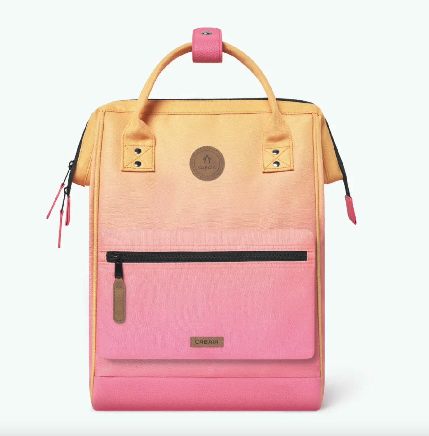 Cabaia Rucksack CABOURG Medium mit Laptop-Fach - Farbverlauf in Pink/Orange Cabaia Rucksack CABOURG Medium mit Laptop-Fach - Farbverlauf in Pink/Orange