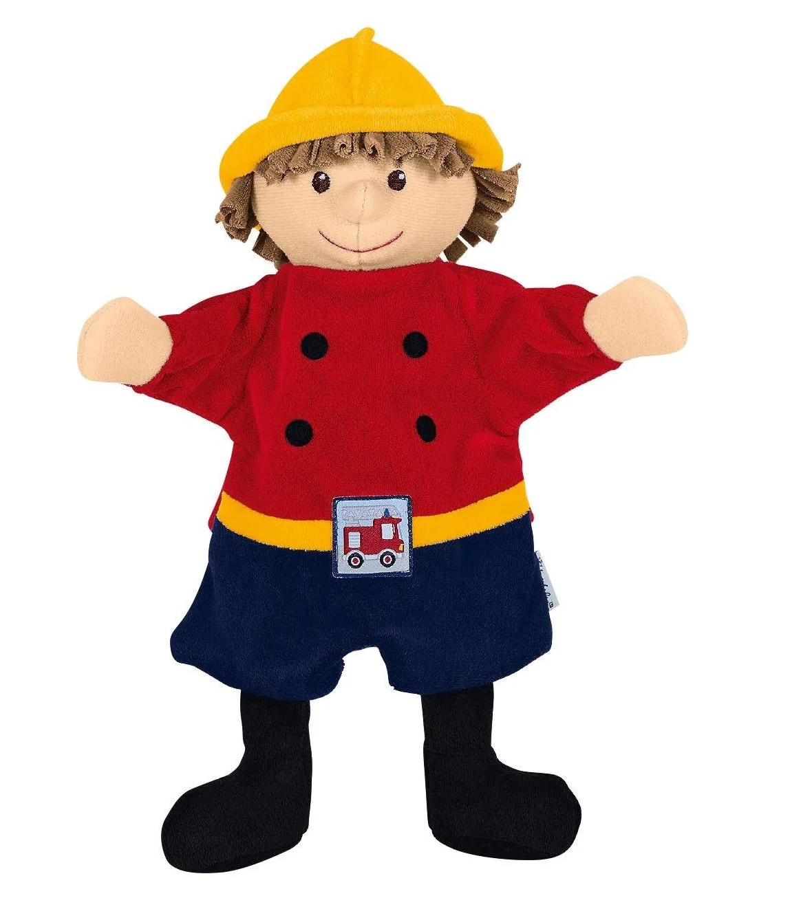 Sterntaler Handpuppe Feuerwehrmann, 36 cm für das Kasperletheater