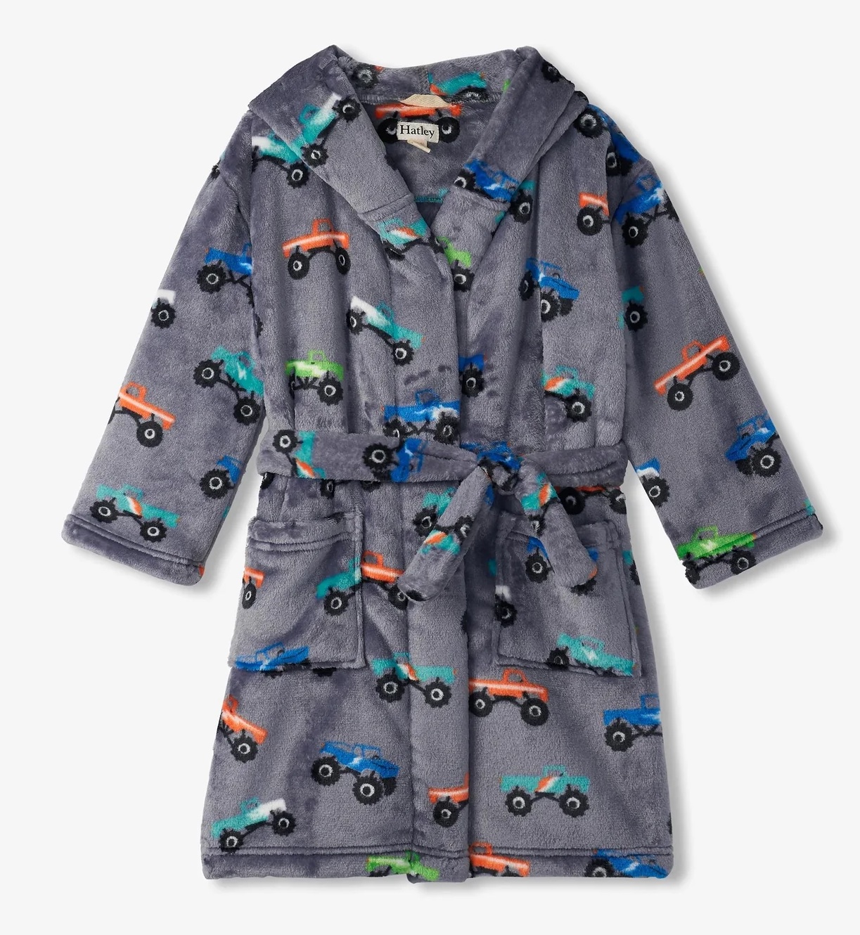 Hatley Bademantel Cozy & Fuzzy Multifarbe Monster Trucks Hatley Bademantel Cozy & Fuzzy Multifarbe Monster Trucks