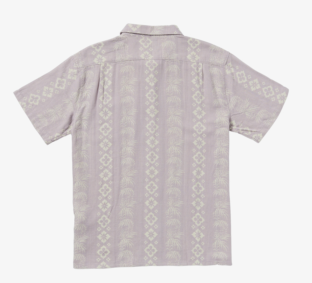 Billabong Sundays Jacquard Hemd mit kurzen Ärmeln für Männer in Light Purple Billabong Sundays Jacquard Hemd mit kurzen Ärmeln für Männer in Light Purple