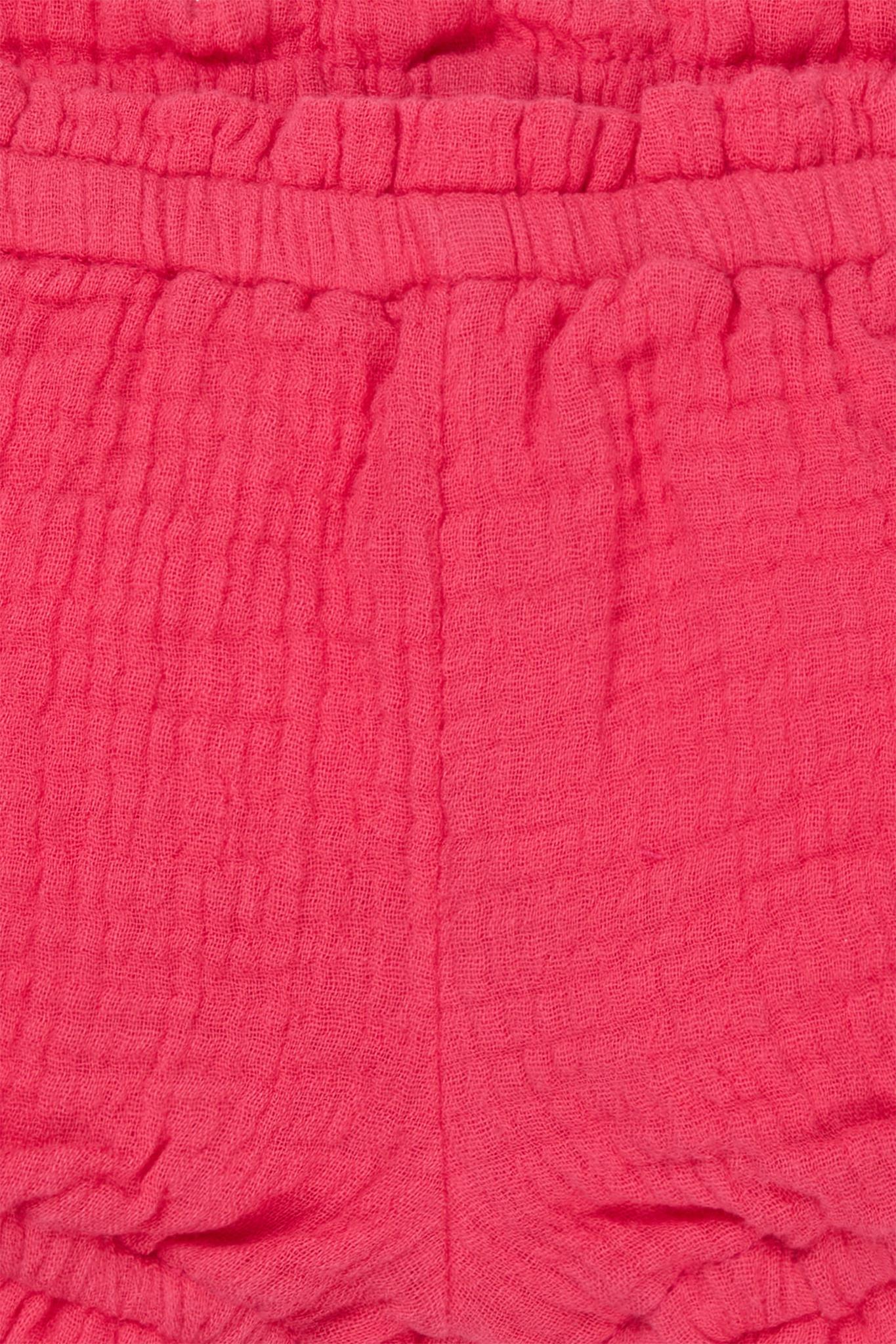 Noppies Mojave Baby GOTS Musselin Short in Raspberry - Himbeer-Pink - SALE Noppies Mojave Baby GOTS Musselin Short in Raspberry - Himbeer-Pink - SALE