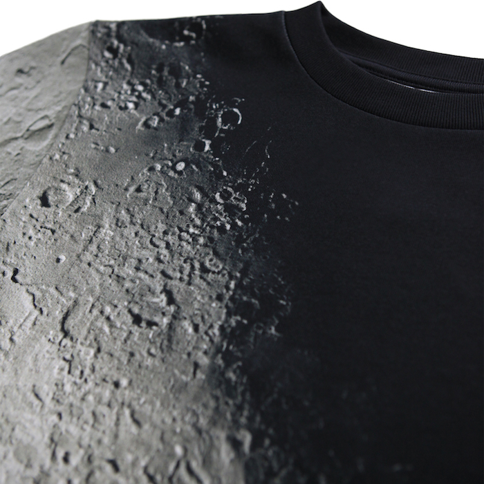 Molo Rube Lanagarm Pullover GOTS Bio-Baumwolle in Black - Moon Fade Schwarz - Der Mond - SALE