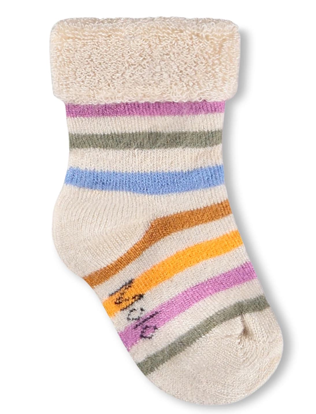 Molo Nodda Baby Frottee Socken Set - Mini Rainbow & Smiley