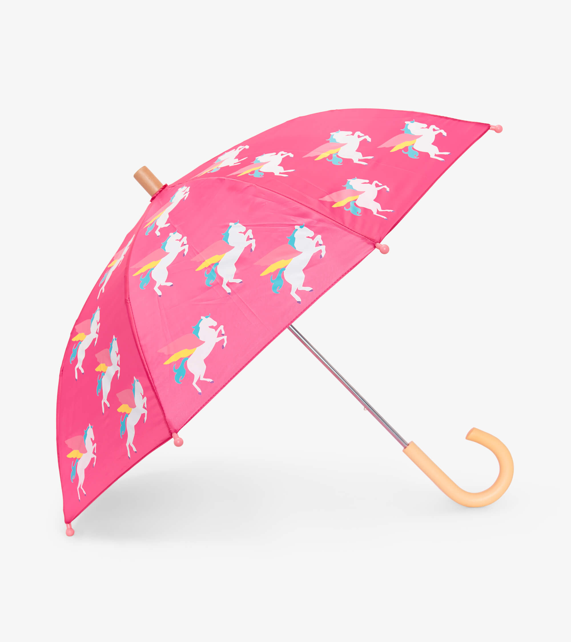 Hatley Regenschirm - Farbwechsel Pegasus Pferde auf Pink