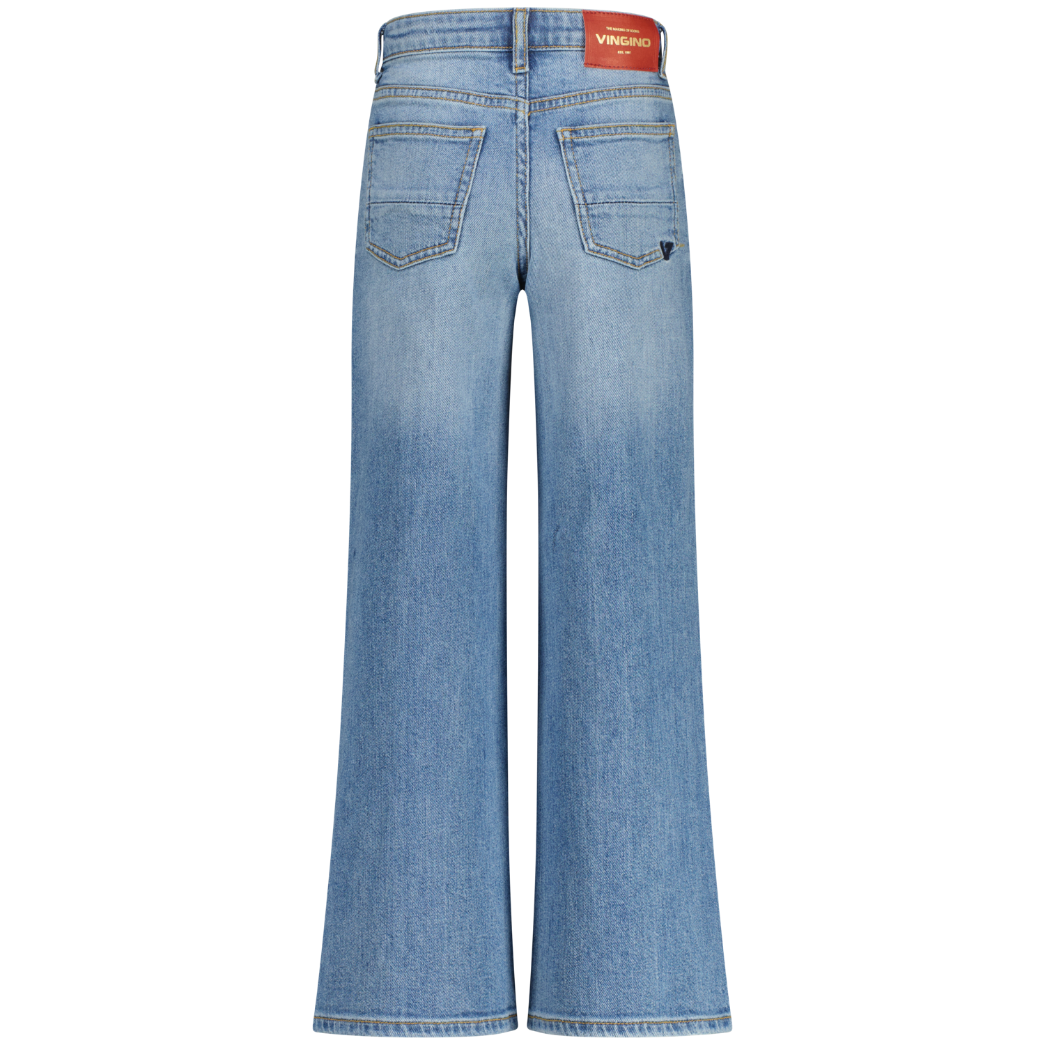 Vingino Jeans Cita - Extra Wide Leg in Old Vintage