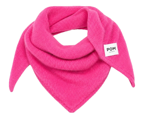 POM Amsterdam SHAWL - Elly Ultra Pink