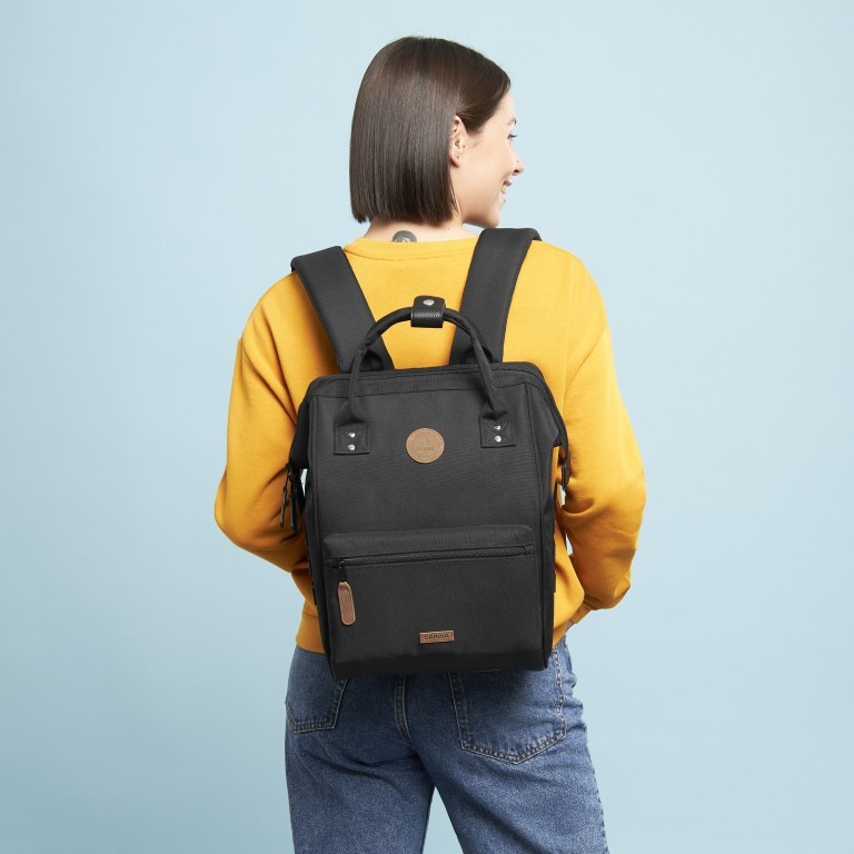 Cabaia Rucksack BERLIN Medium mit Laptop-Fach - Schwarz Cabaia Rucksack BERLIN Medium mit Laptop-Fach - Schwarz