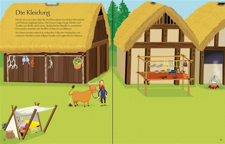create_spread-61 Usborne Mein Stickerbuch: Bei den Wikingern