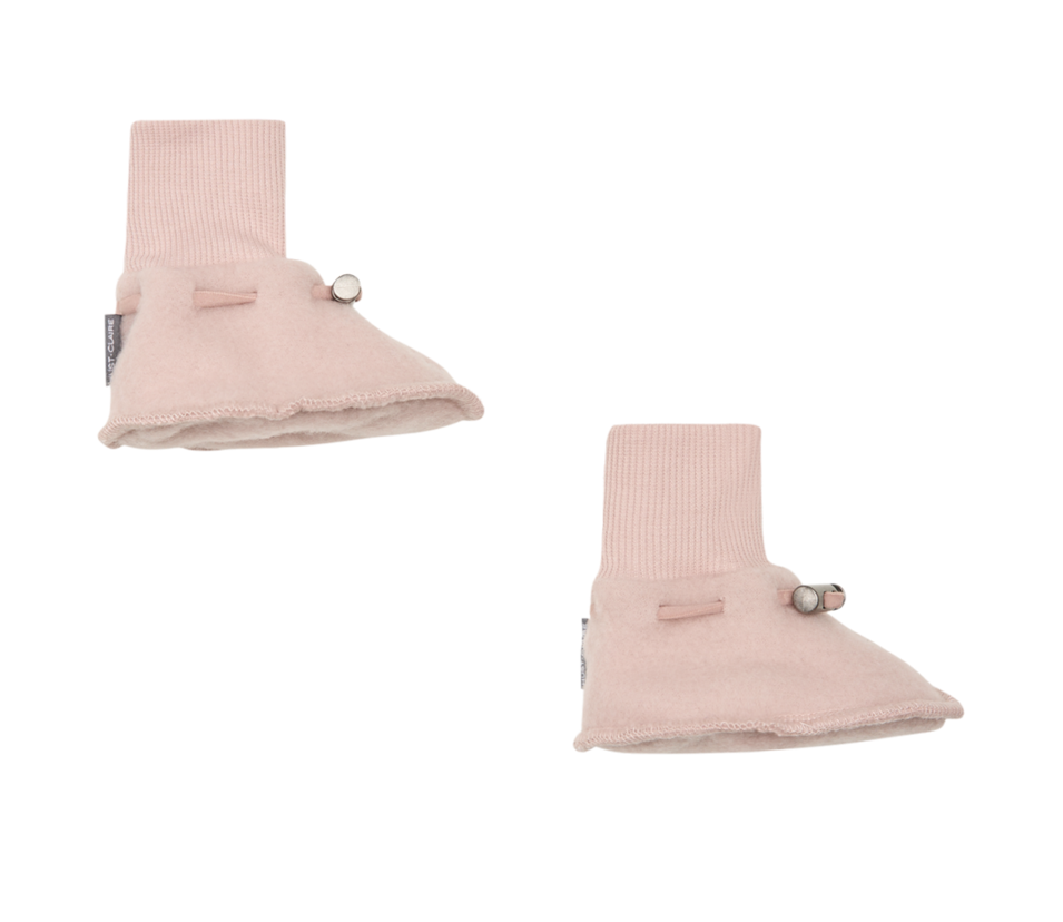 Hust & Claire Felice Merinowolle Baby Schuhe in Rosa