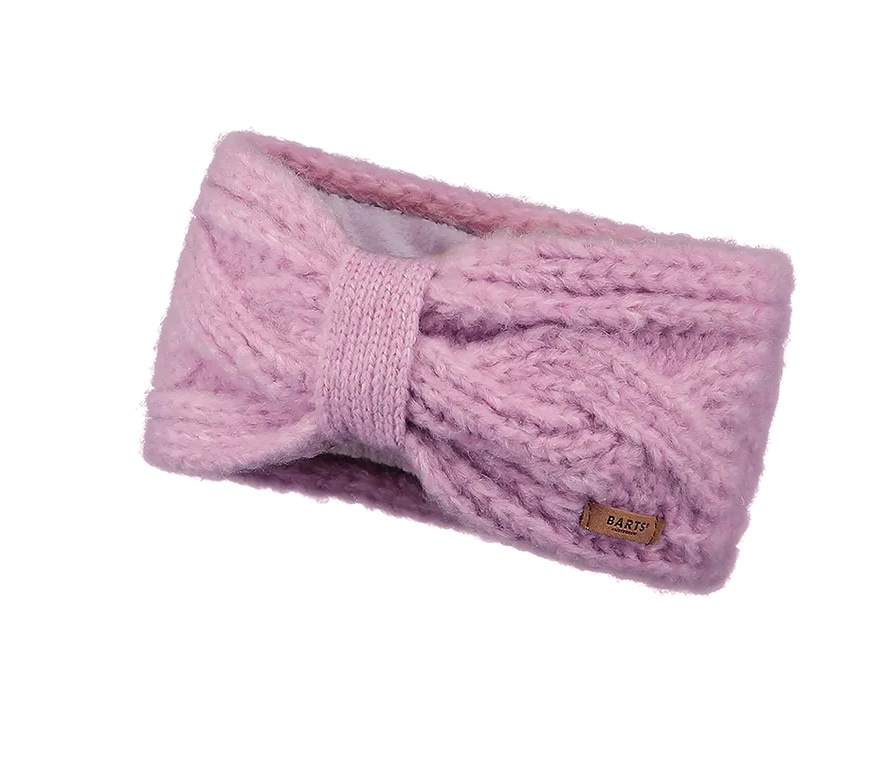 Barts Farrah Damen Stirnband mit Zopfmuster & Knoten - Orchid