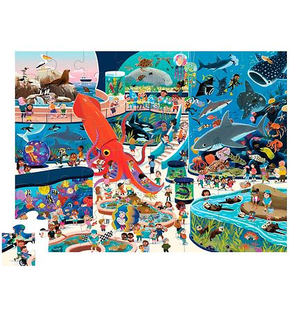 Crocodile Creek Puzzle - Day at the Aquarium 48 Teile