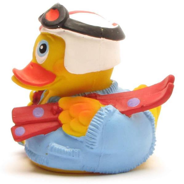 Lanco Skifahrer Duck - Naturkautschuk Ente - Skifahrer Lanco Skifahrer Duck - Naturkautschuk Ente - Skifahrer