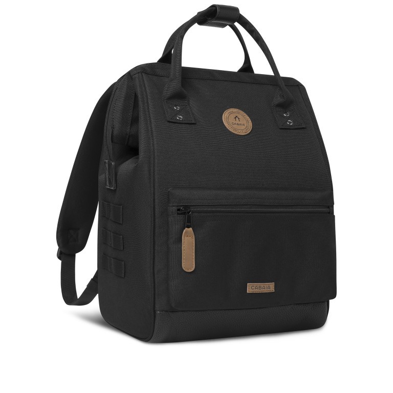 Cabaia Rucksack BERLIN Medium mit Laptop-Fach - Schwarz Cabaia Rucksack BERLIN Medium mit Laptop-Fach - Schwarz