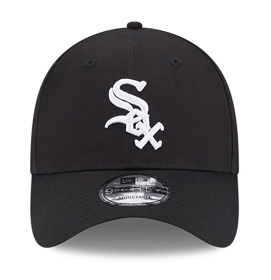 chicago-white-sox-team-side-patch-black-9forty-adjustable-cap-60364393-center-Kopie New Era Schwarze Chicago White Sox Team Sidepatch 9FORTY Verstellbare Cap