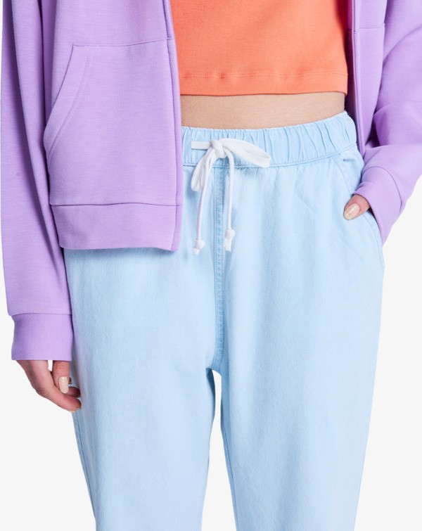 Roxy Slow Well - Helle Jeanshose für Frauen in Light Blue - Hellblau