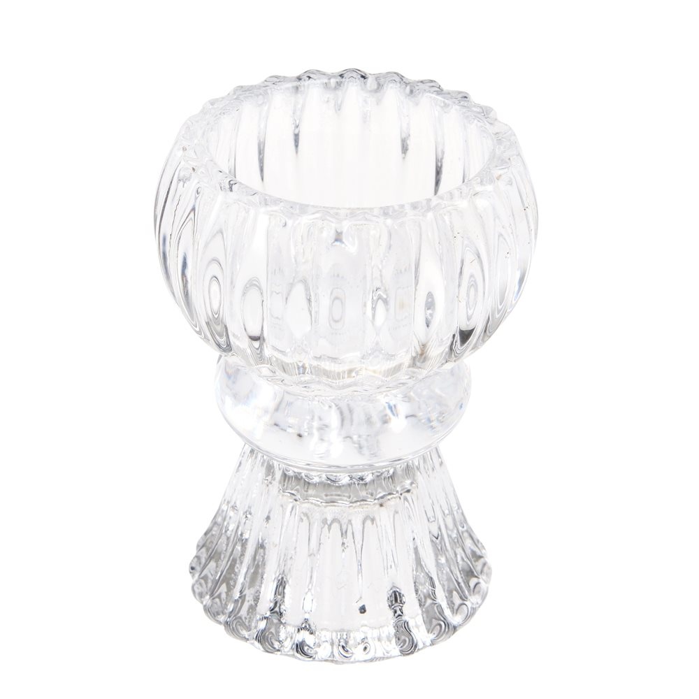 REX London Rex London Kerzenhalter - 2 Seiten - Glas - Klar - SALE