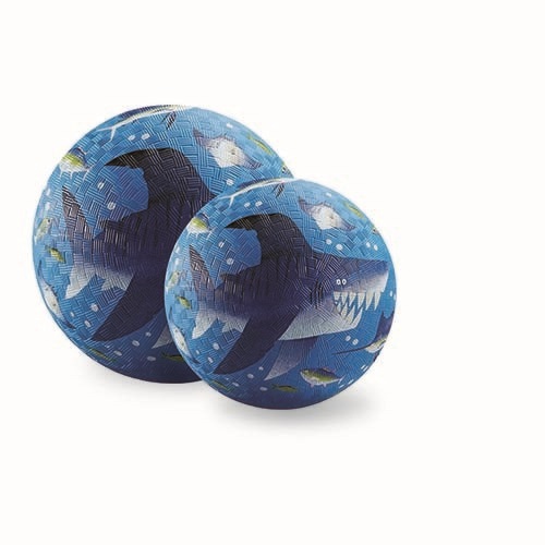 4A523BBF3216953E23DA65E39F24DF967180DB35 Crocodile Creek Spielzeug Ball 18 cm - Naturkautschuk - Shark Reef - Hai