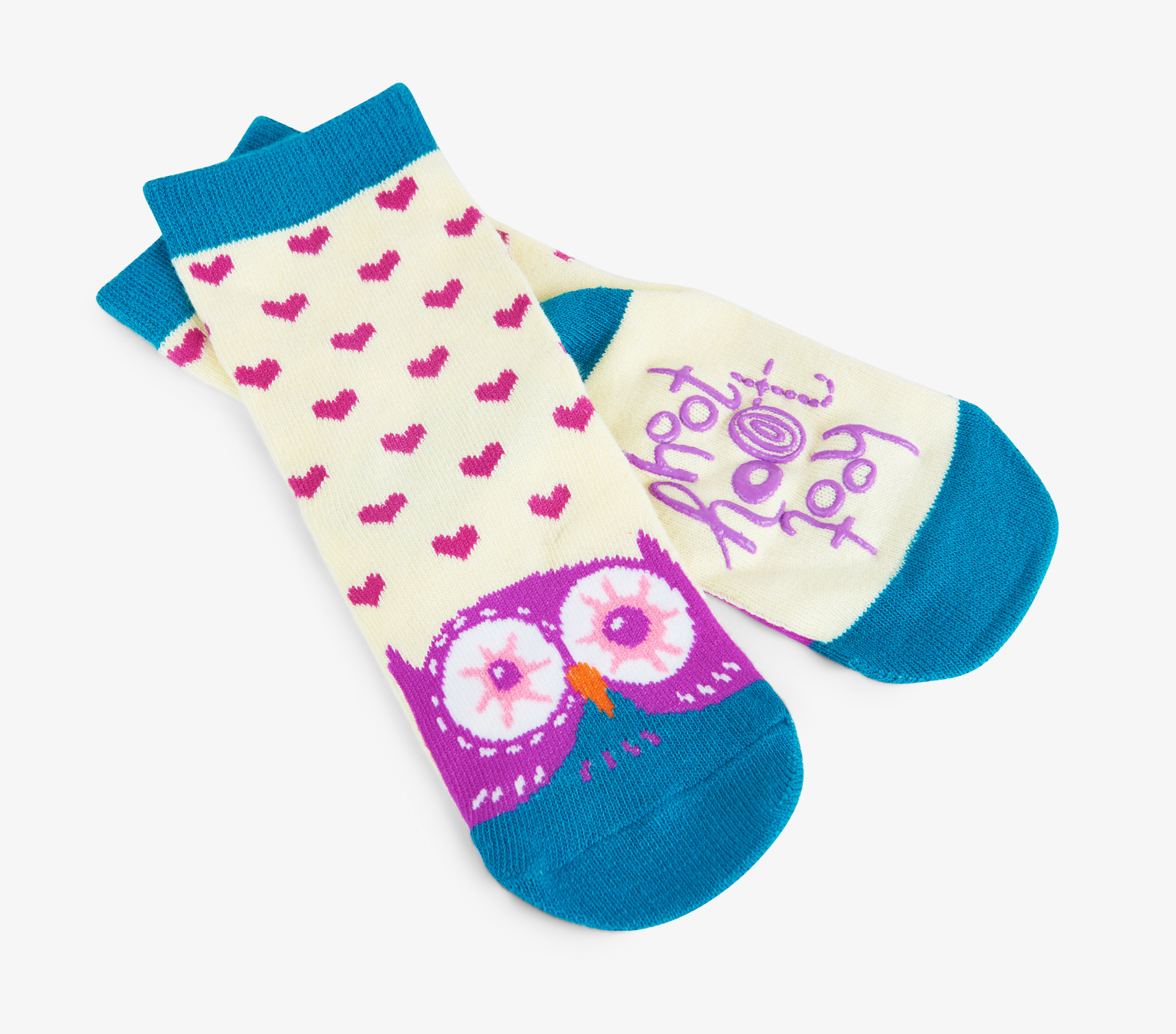 Little Blue House Kinder Stopper-Socken Hoot Hoot - Eule
