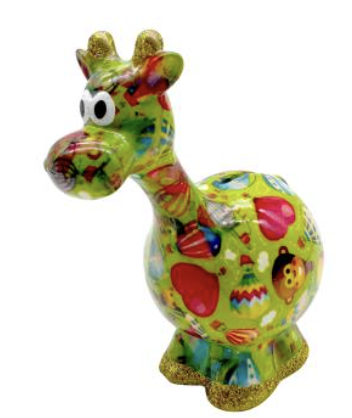 Pomme Pidou Spardose Giraffe - Grün Heißluftballon Pomme Pidou Spardose Giraffe - Grün Heißluftballon