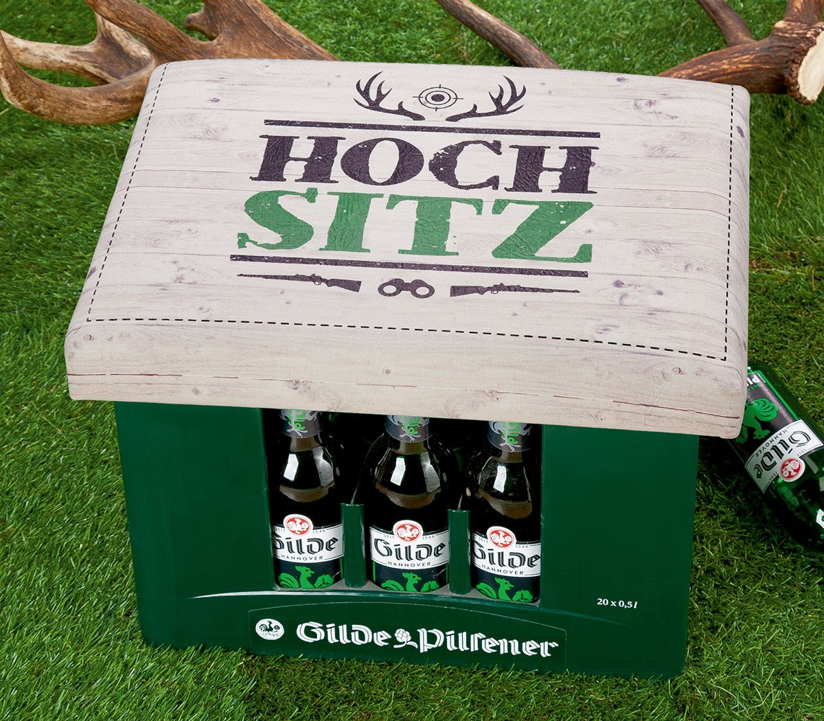 42978_4_8 Gilde Sitzpolster für Bierkasten - Hochsitz