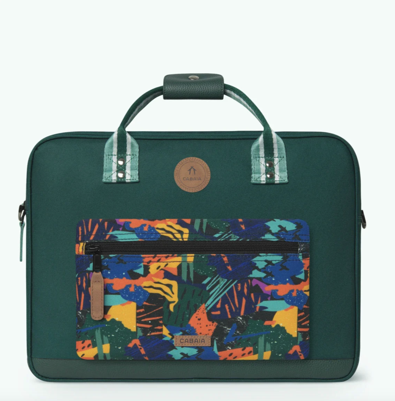 Cabaia Messenger LIMA mit Laptop-Fach Arbeitstasche - Grün - SALE Cabaia Messenger LIMA mit Laptop-Fach Arbeitstasche - Grün - SALE