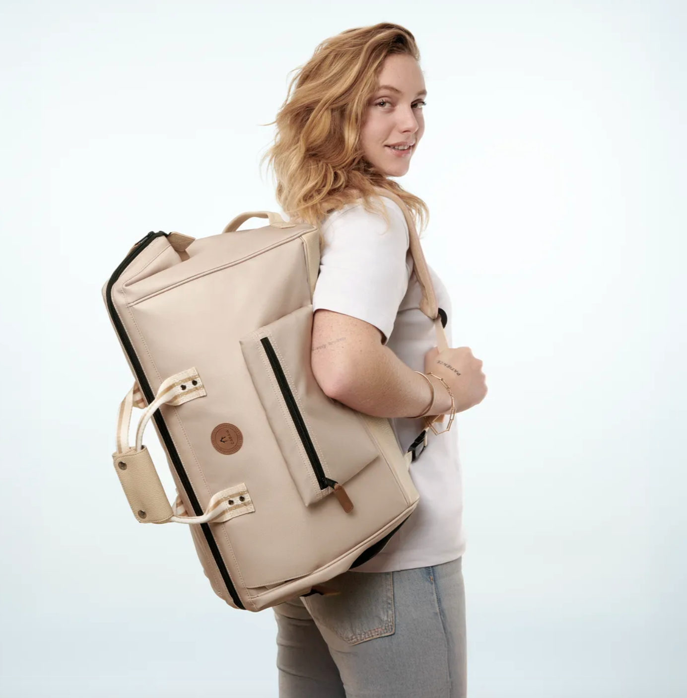 Cabaia Reisetasche Duffle Bag LOBITO - Beige Cabaia Reisetasche Duffle Bag LOBITO - Beige