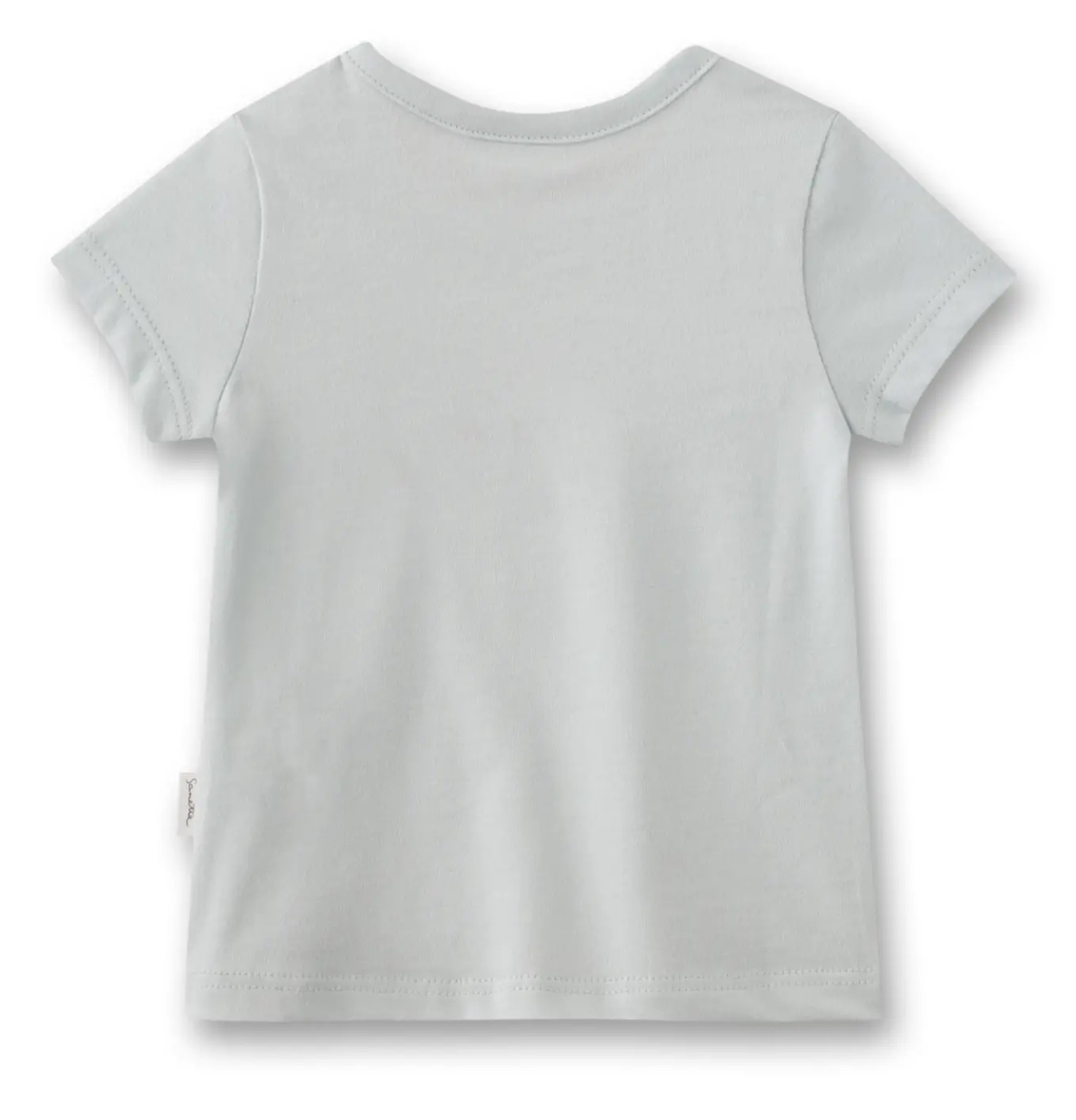 Sanetta Kurzam T-Shirt in Hellblau - Seepferd in Rosa - SALE Sanetta Kurzam T-Shirt in Hellblau - Seepferd in Rosa - SALE