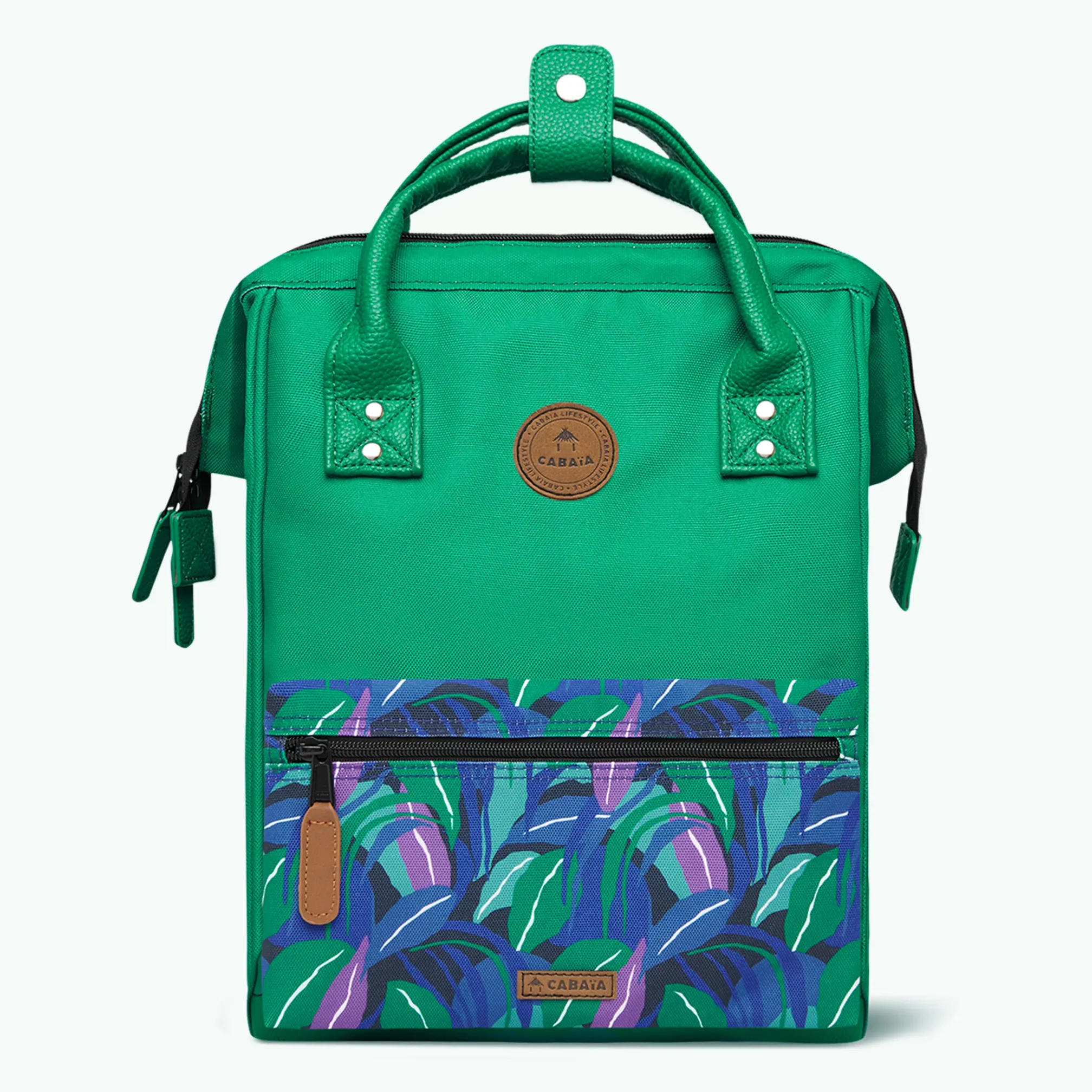 Cabaia Rucksack KAMPALA Medium mit Laptop-Fach - Grün - SALE