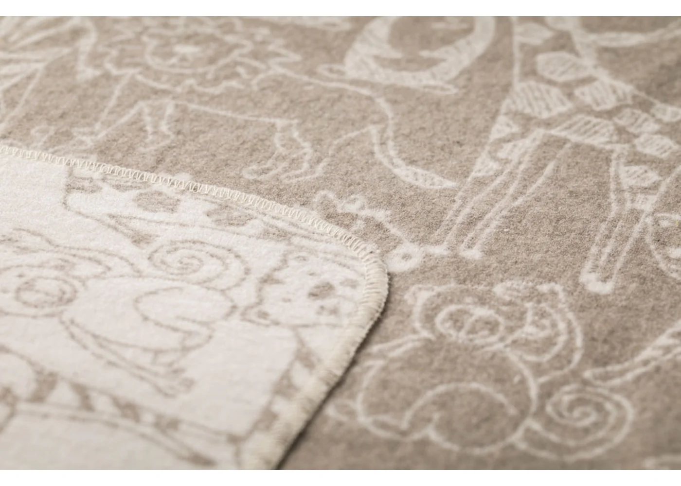 David Fussenegger Juwel Kinderdecke in Beige & Creme Safari Tiere David Fussenegger Juwel Kinderdecke in Beige & Creme Safari Tiere