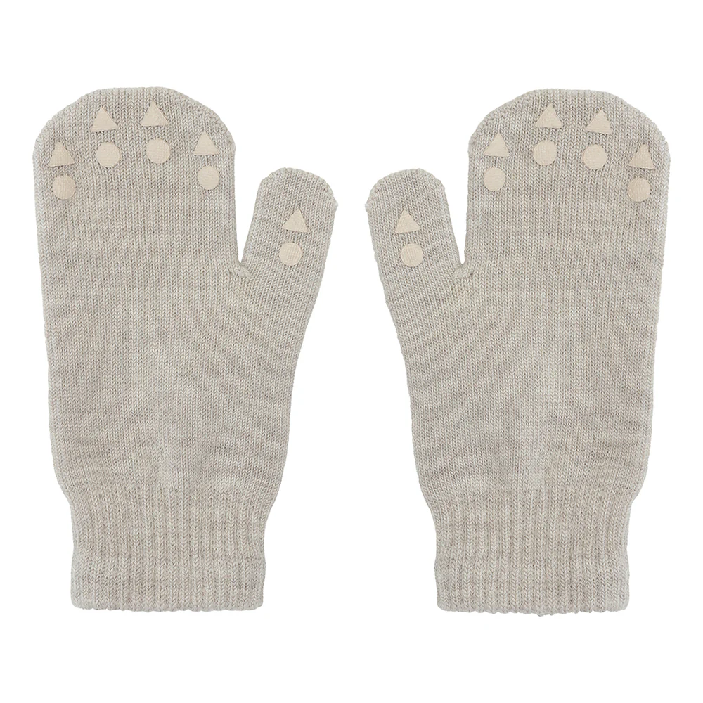GoBabyGo Fäustlinge Merinowolle - Sand Beige GoBabyGo Fäustlinge Merinowolle - Sand Beige