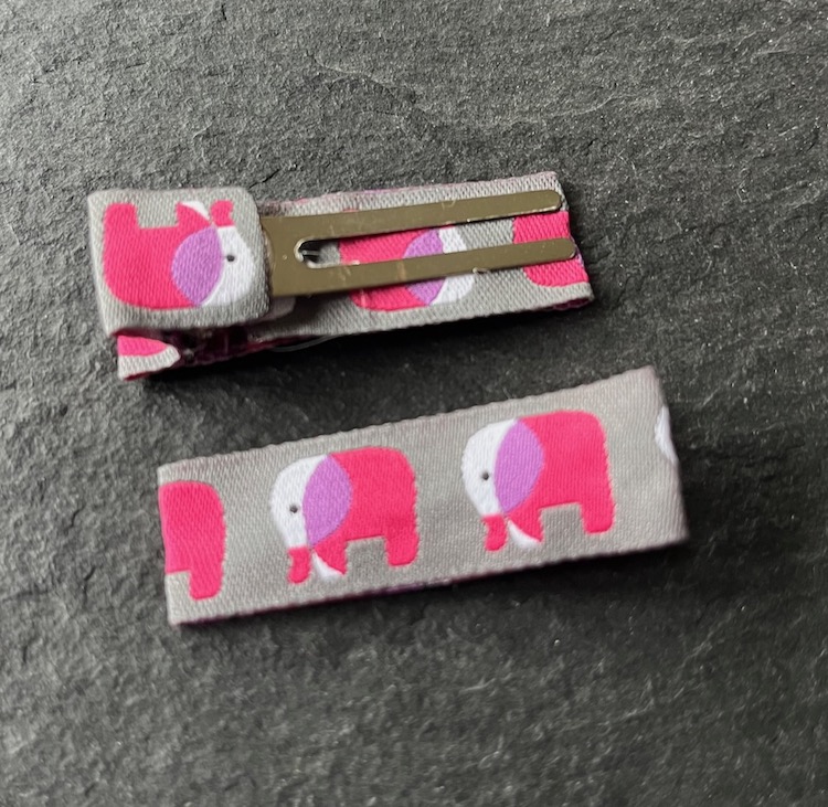 Wowzers Designer Clips - Elefanten - 1 Paar 