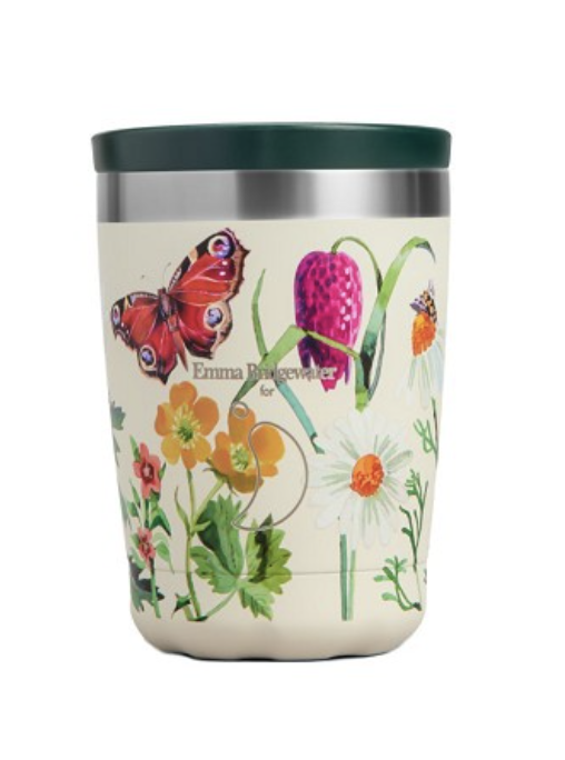Chillys Bottles - Chilly's Coffee Cup 340 ml Wild Flowers Chillys Bottles - Chilly's Coffee Cup 340 ml Wild Flowers