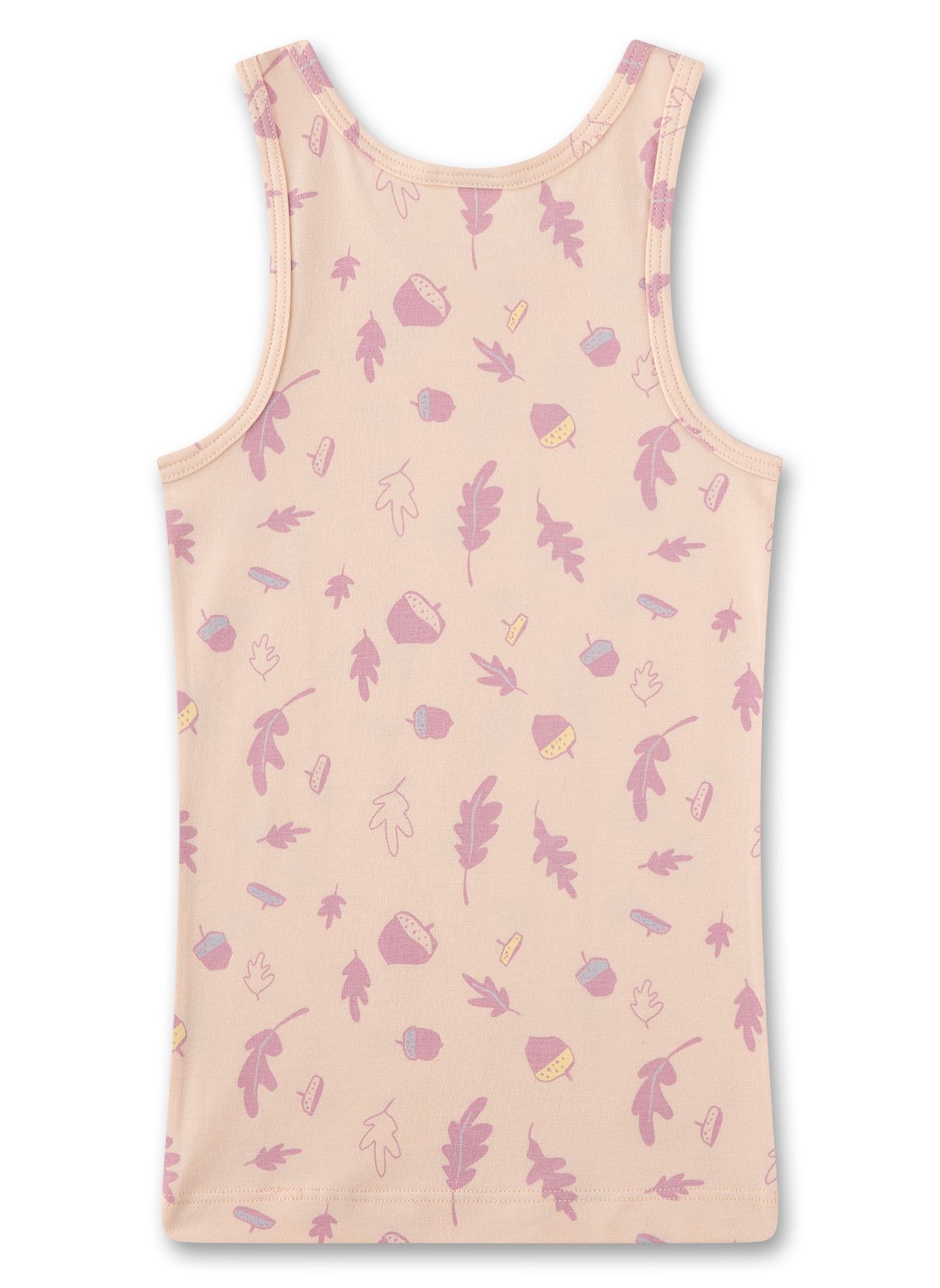 Sanetta Mädchen Unterhemd mit Flieder Autumn Muster Sanetta Mädchen Unterhemd mit Flieder Autumn Muster
