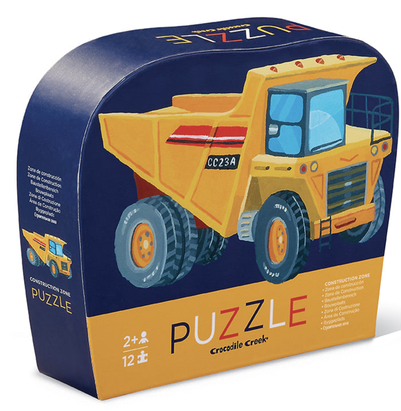 Crocodile Creek Puzzle - Bauzone - 12 Teile