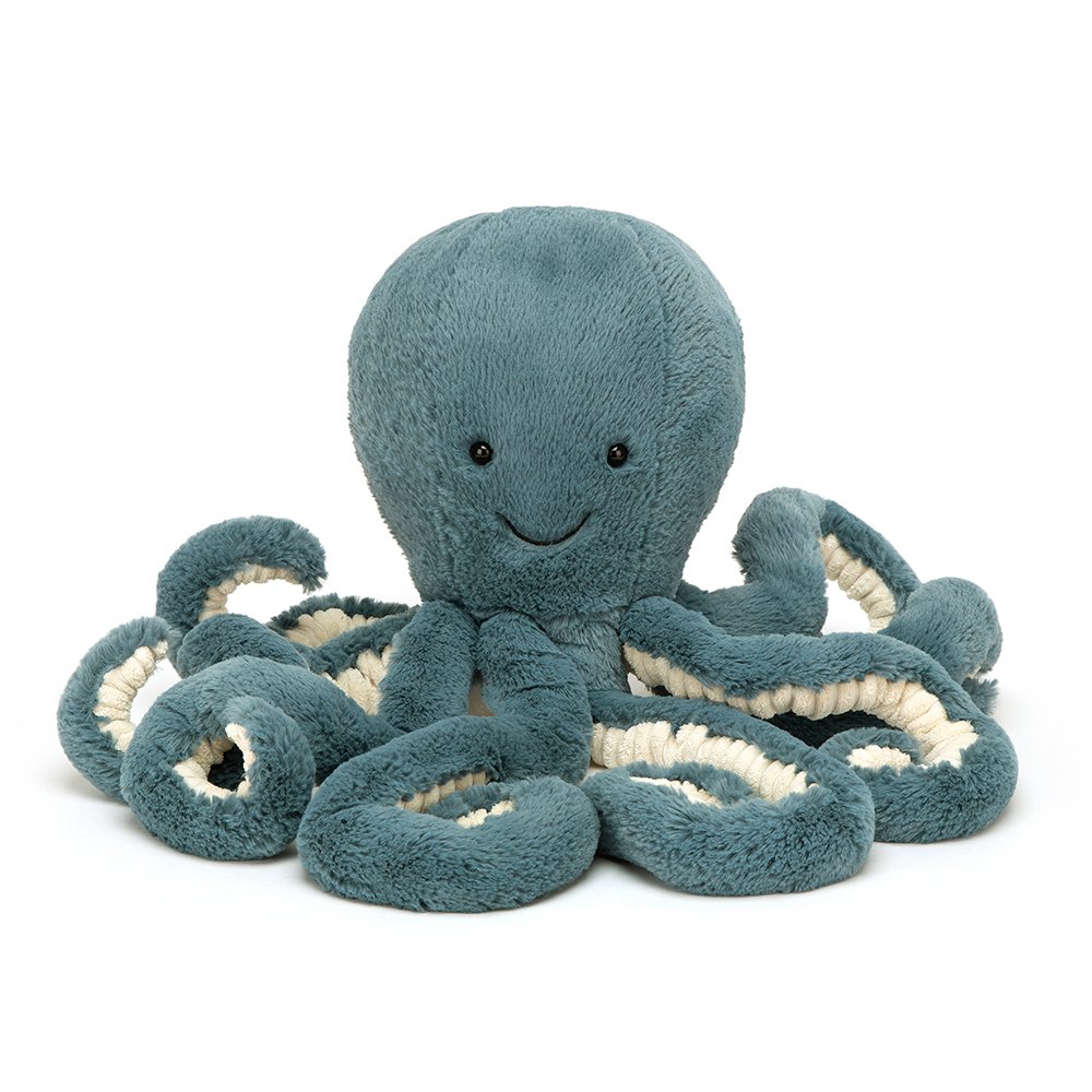 Jellycat Storm Oktopus in blau - Small